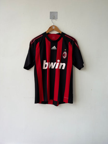 (M) AC Milan 2008-09 Home Player Version Shirt Ronaldinho #80