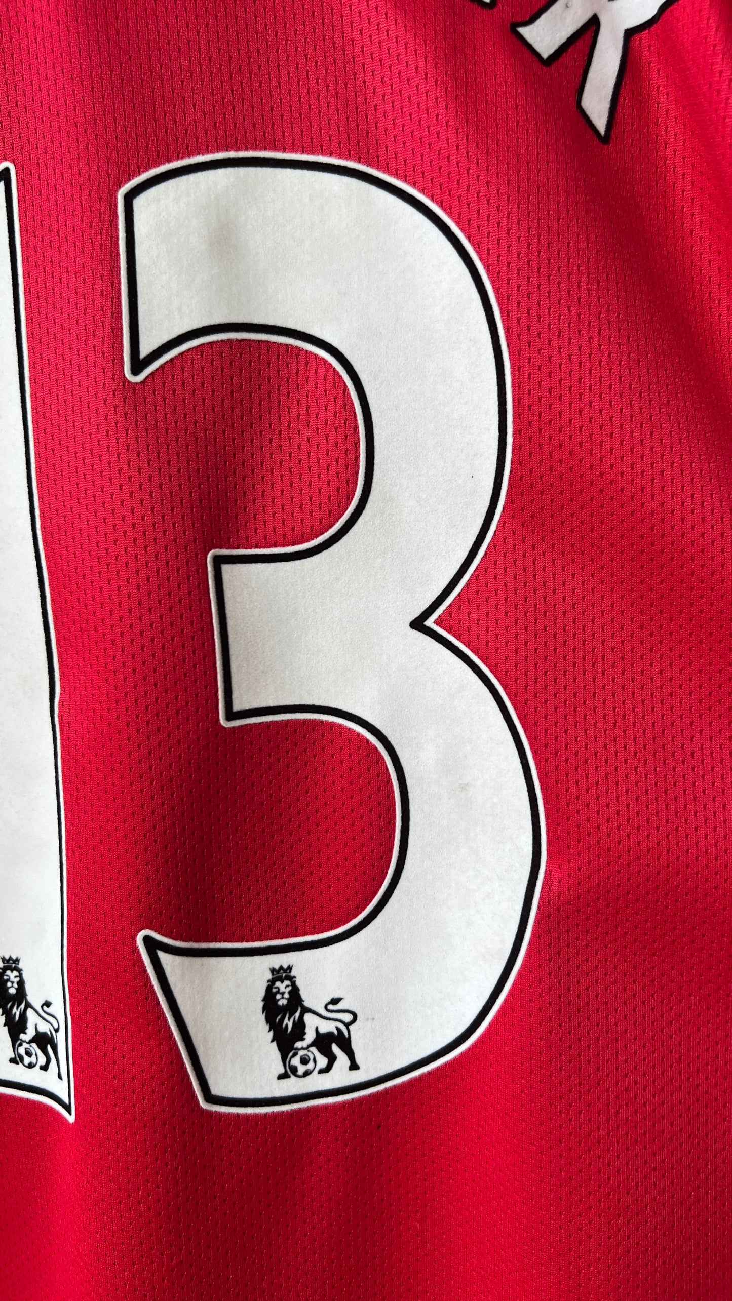 Manchester United 2007-09 Home Shirt J. S. Park #13 (XL)