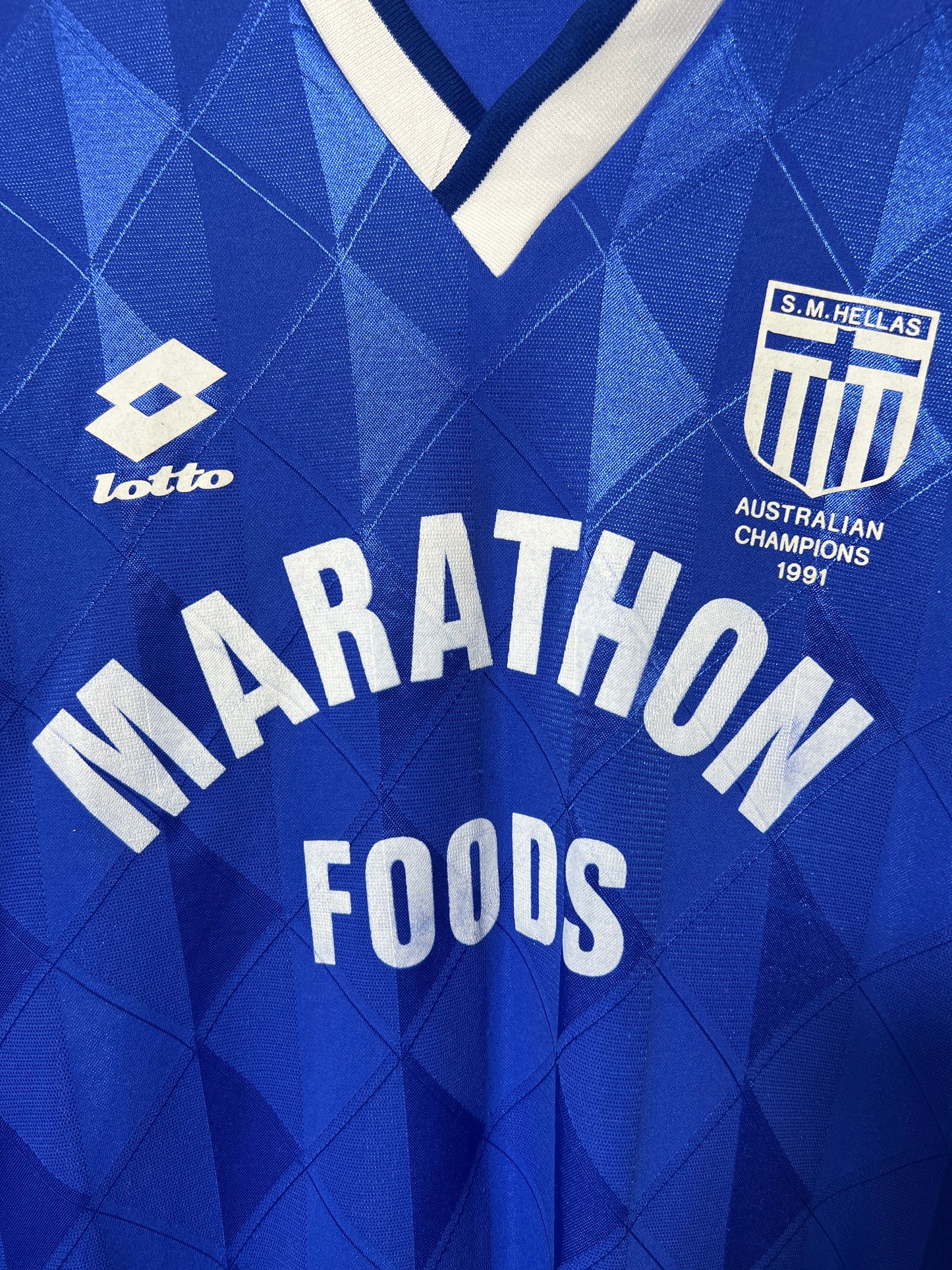 (M) South Melbourne 1991-92 Home Shirt