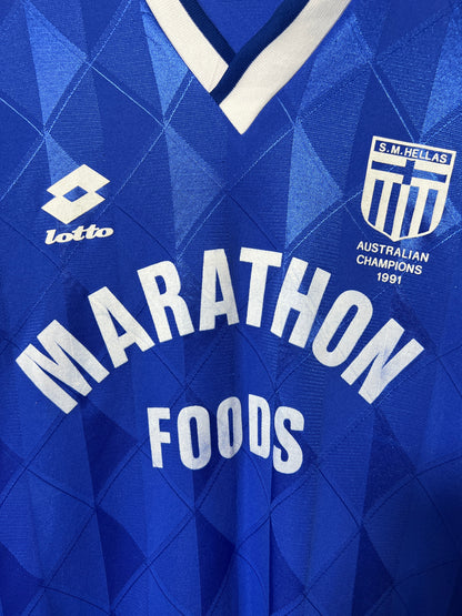 (M) South Melbourne 1991-92 Home Shirt