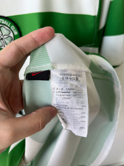 (M) Celtic 2005-07 Home Shirt Nakamura #25