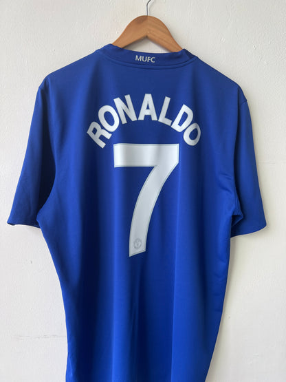 (XL) Manchester United 2008-09 Third Shirt Ronaldo #7