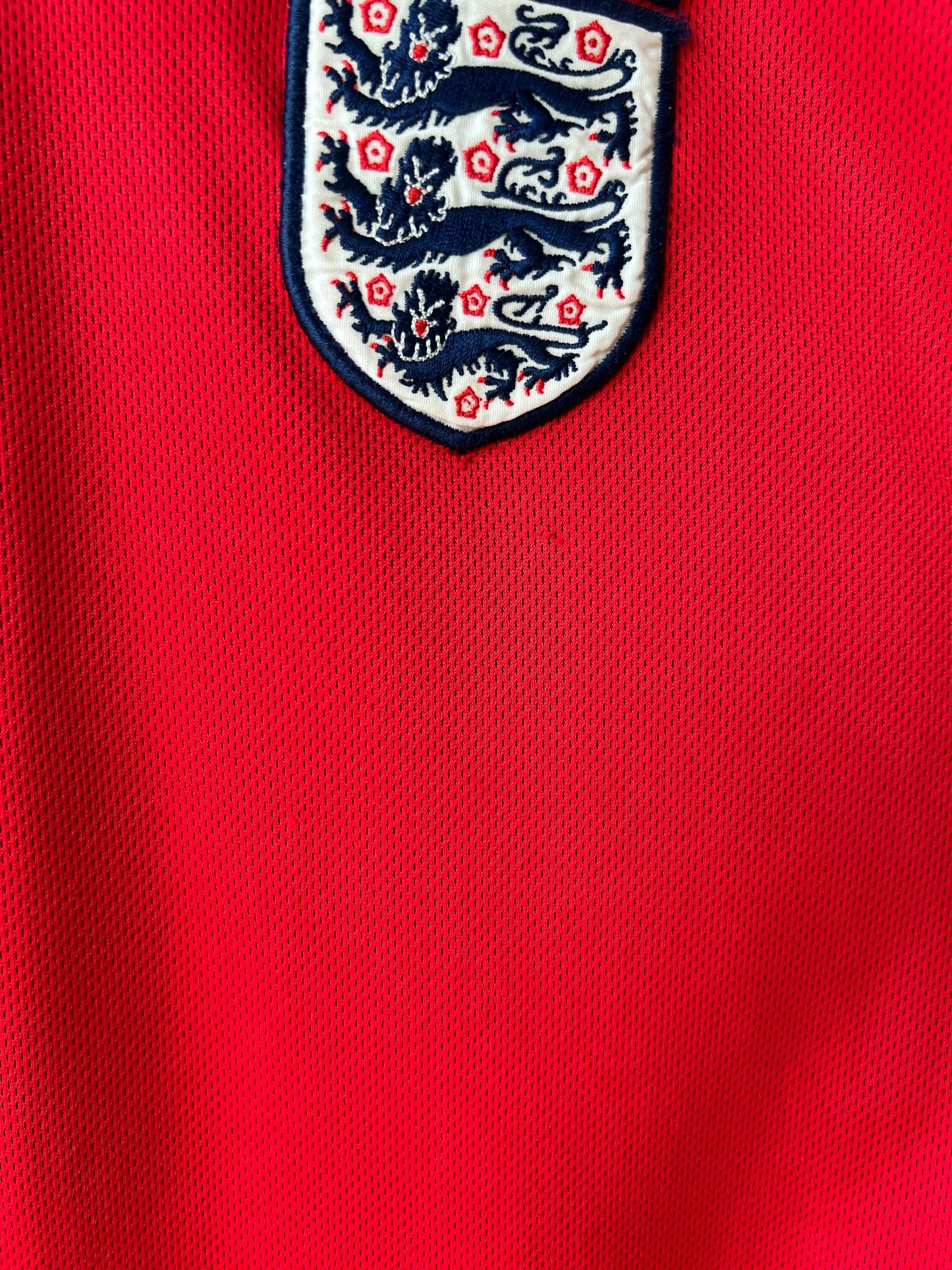 (M) England 2002-04 Away Long Sleeve Shirt Beckham #7