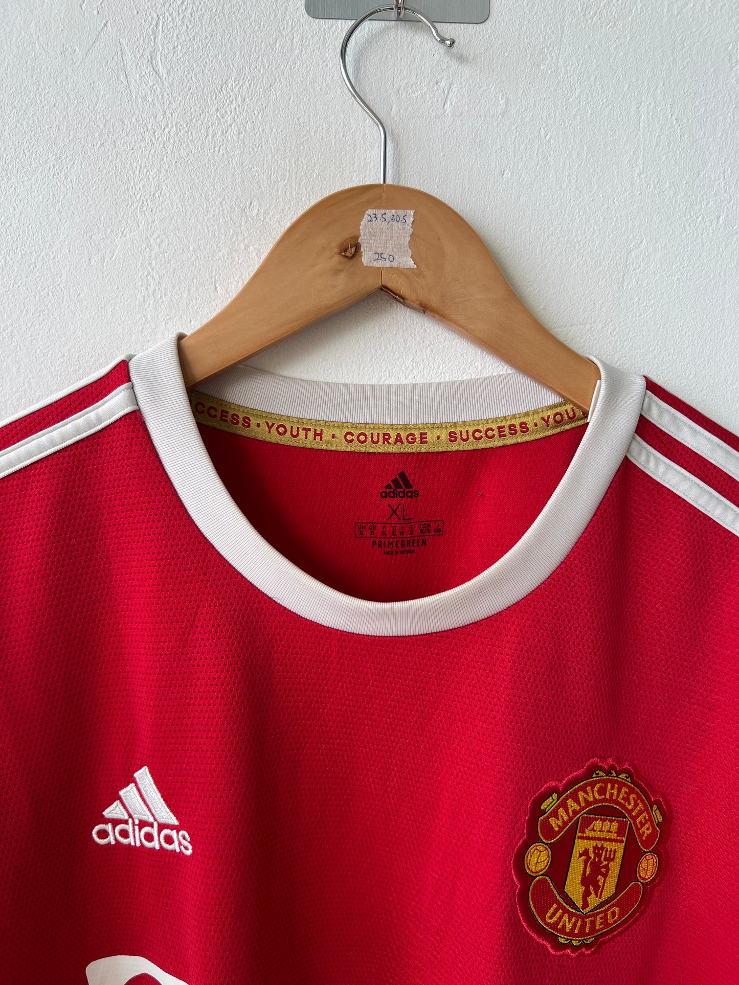 (XL) Manchester United 2021-22 Home Shirt Ronaldo #7
