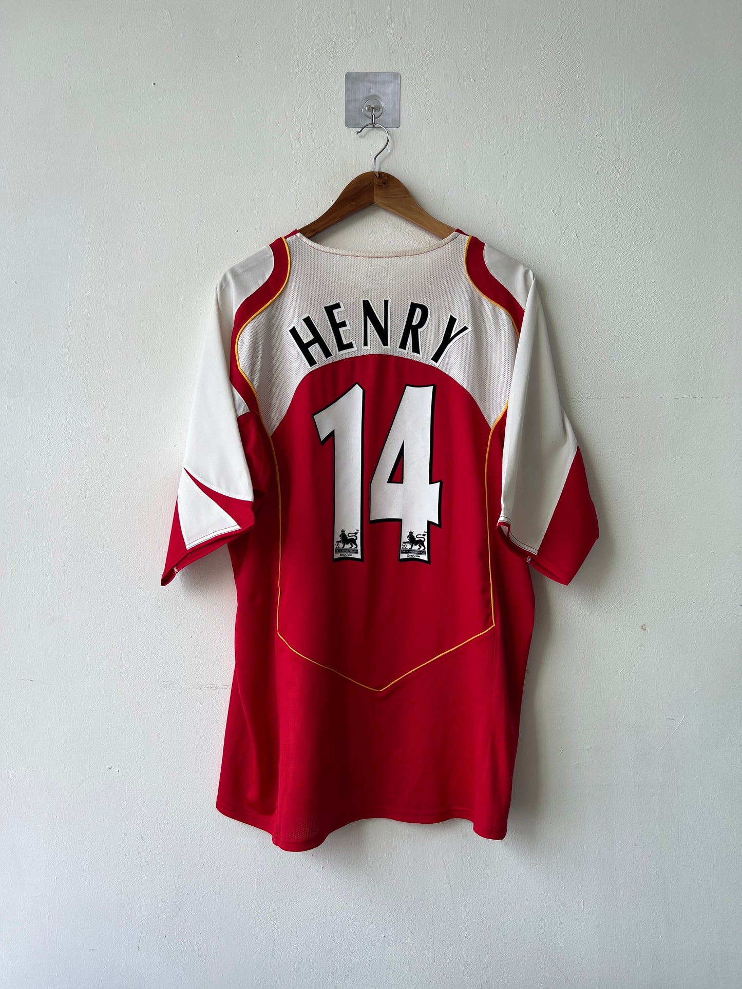 (XXL) Arsenal 2004-05 Home Shirt Henry #14