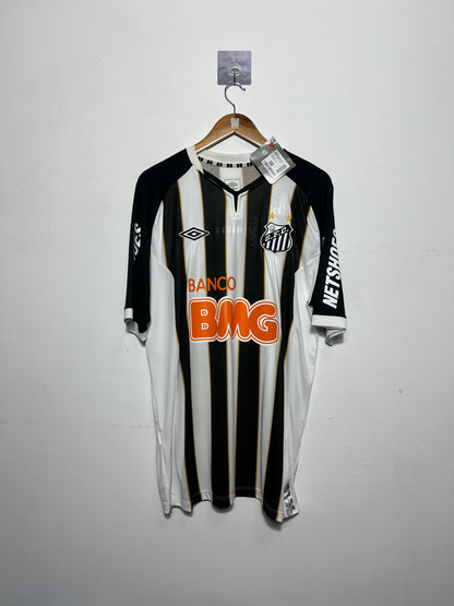 (XL fits L) Santos 2011-12 Away Shirt Neymar Jr. #11 (NEW)