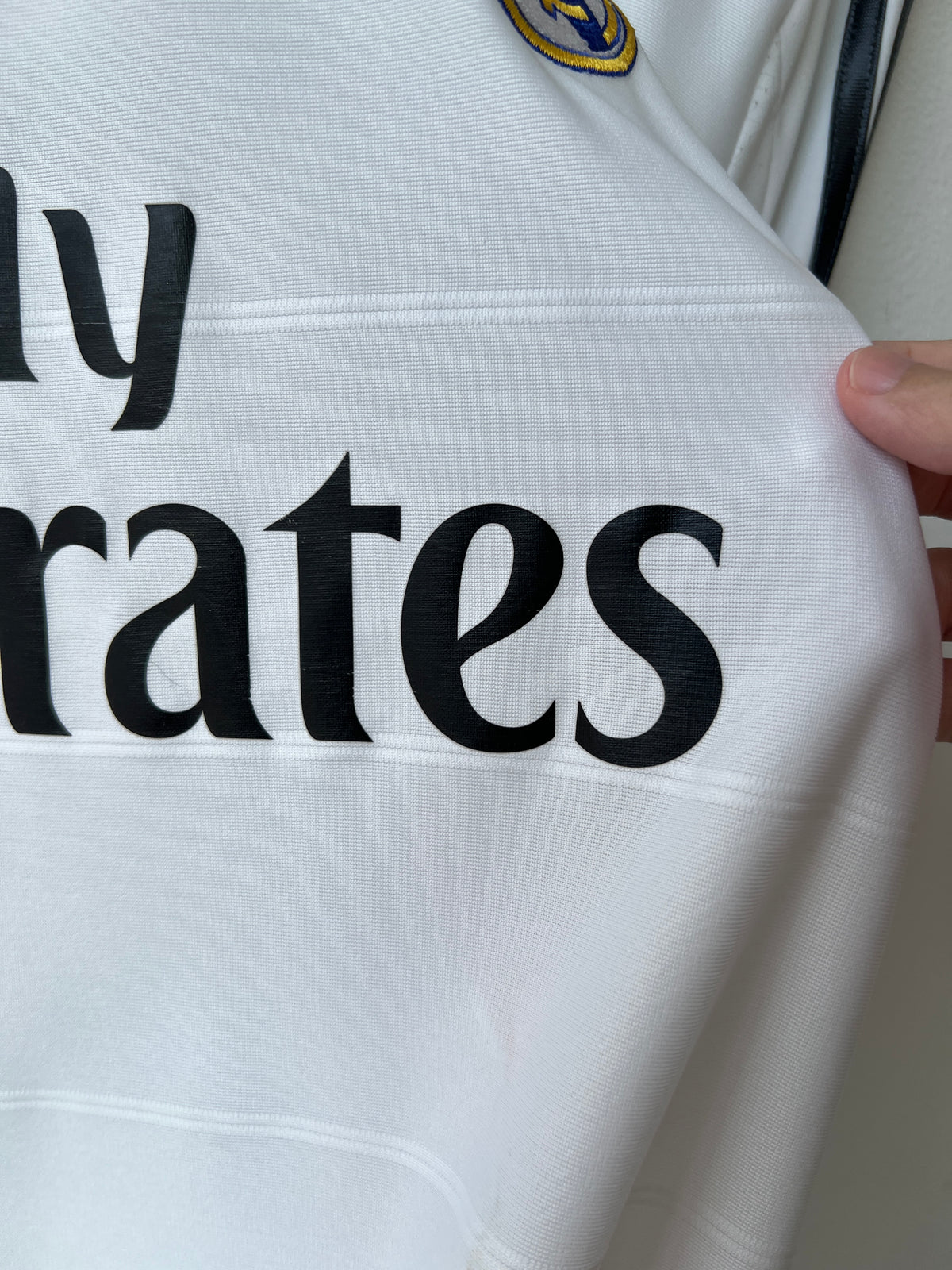 (L) Real Madrid 2013-14 Home Long Sleeve Shirt Ronaldo #7