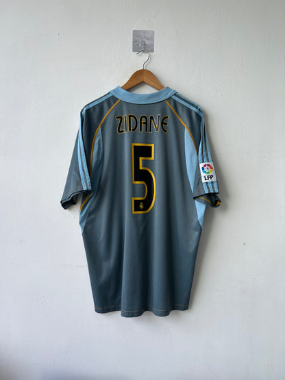 (L) Real Madrid 2003-04 Third Shirt Zidane #5
