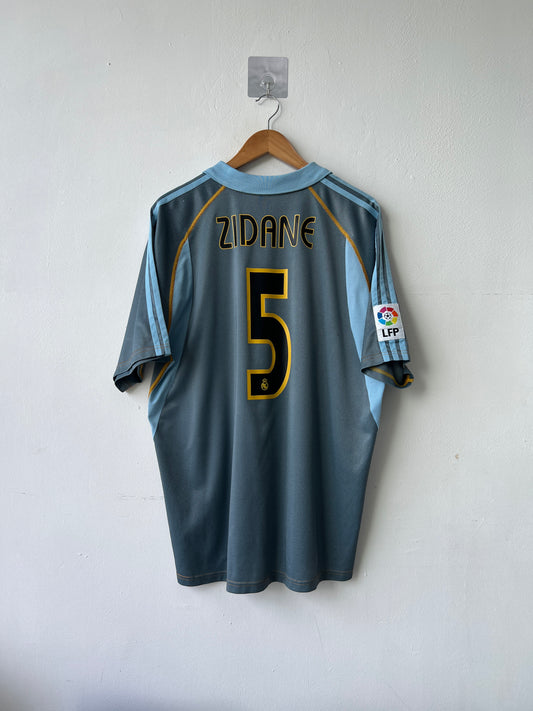 (L) Real Madrid 2003-04 Third Shirt Zidane #5