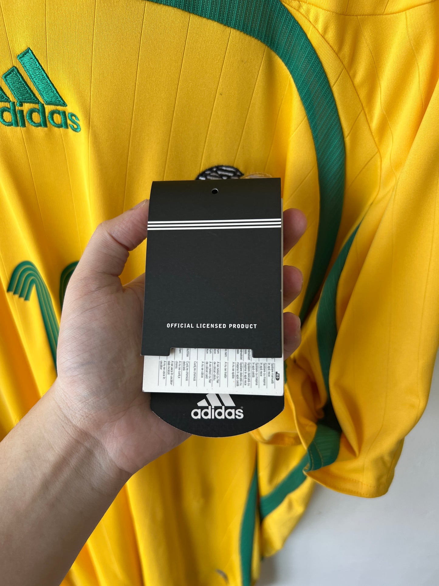 (XL) South Africa 2006-09 Home Shirt Pienaar #10 (NEW)