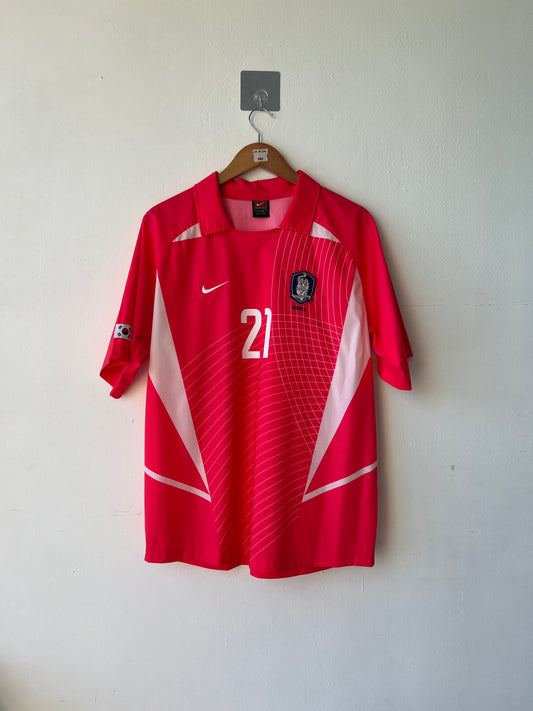 South Korea 2002-03 Home Shirt J. S. Park #21 (L)