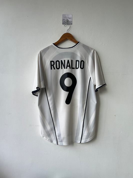 (M) Inter Milan 2001-02 Away Shirt Ronaldo #9