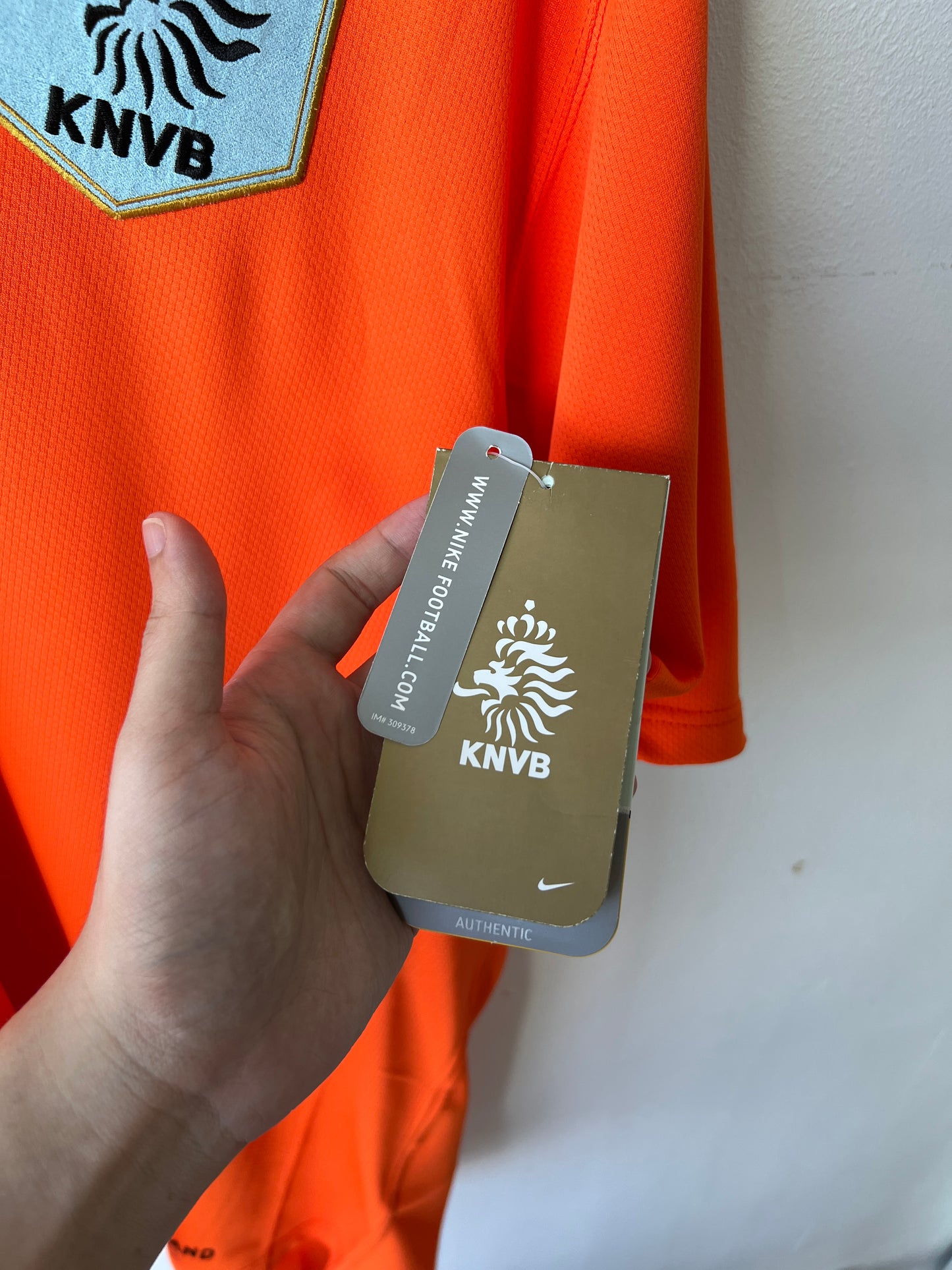 Netherlands 2006-08 Home Shirt v. Nistelrooy #9 (NEW) (XL)