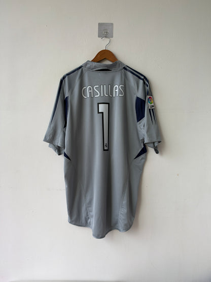 (L) Real Madrid 2004-05 GK Shirt Casillas #1