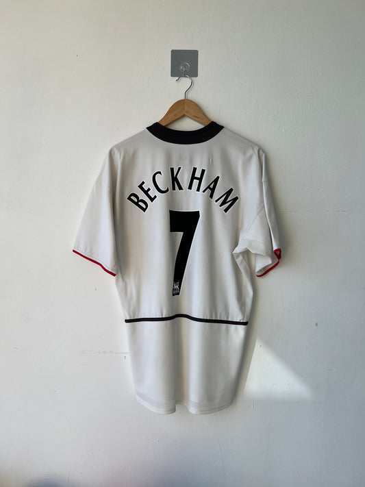 Manchester United 2002-03 Away Shirt Beckham #7 (M)