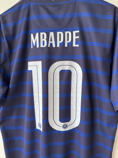 France 2020-22 Home Shirt Mbappe #10 (XL)