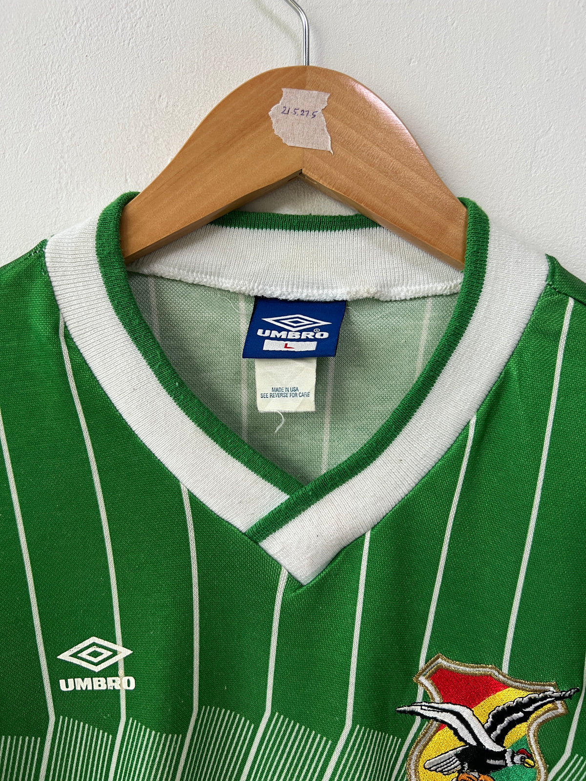(L) Bolivia 1993-94 Home Shirt