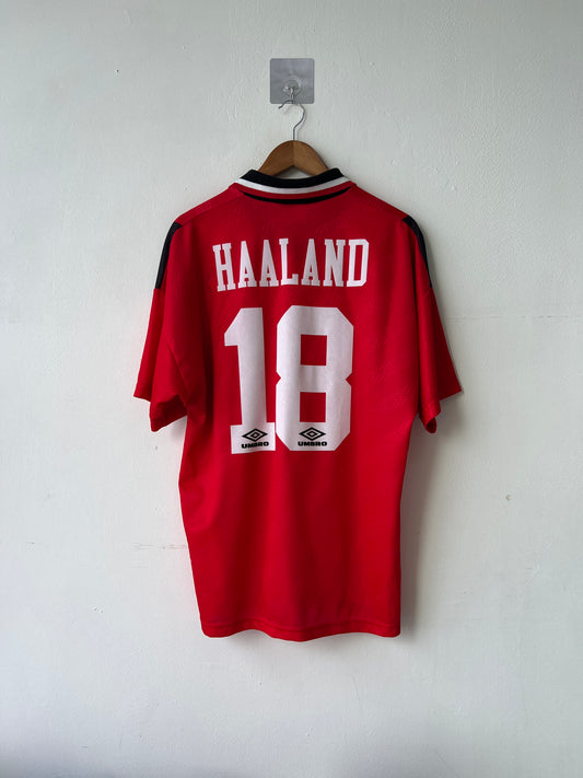 (L) Nottingham Forest 1994-96 Home Shirt Haaland #18