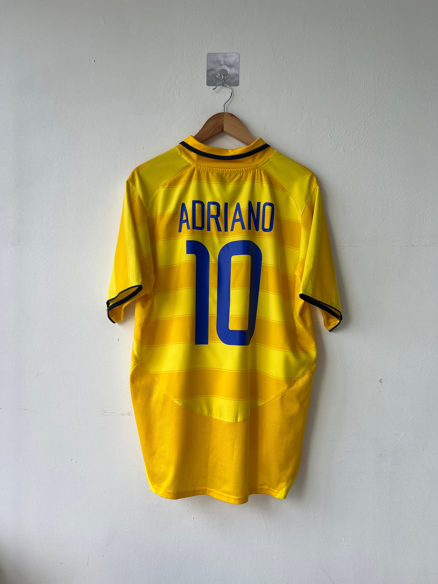(L) Inter Milan 2003-04 Away Shirt Adriano #10
