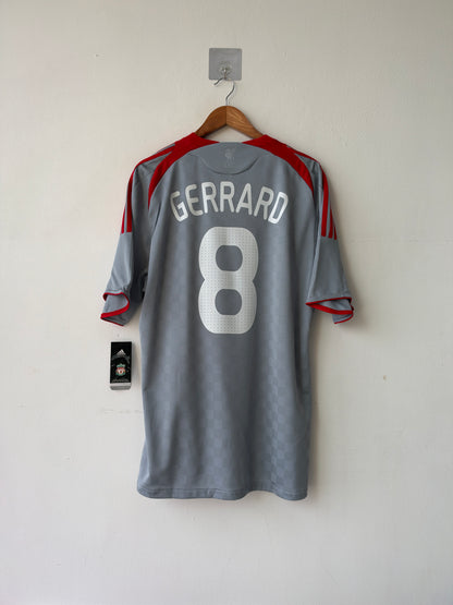 (XL) Liverpool 2008-09 Away Shirt Gerrard #8 (NEW)