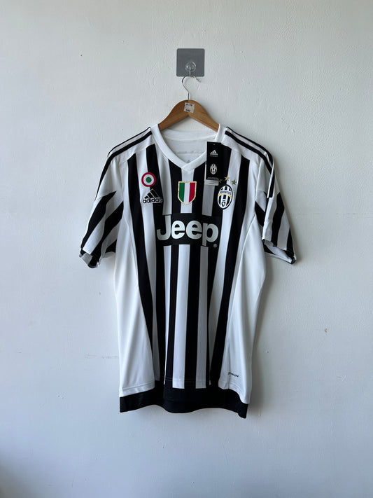 (L) Juventus 2015-16 Home Shirt Chiellini #3 (NEW)