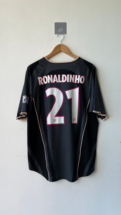 PSG 2001-02 Third Shirt Ronaldinho #10 (L)