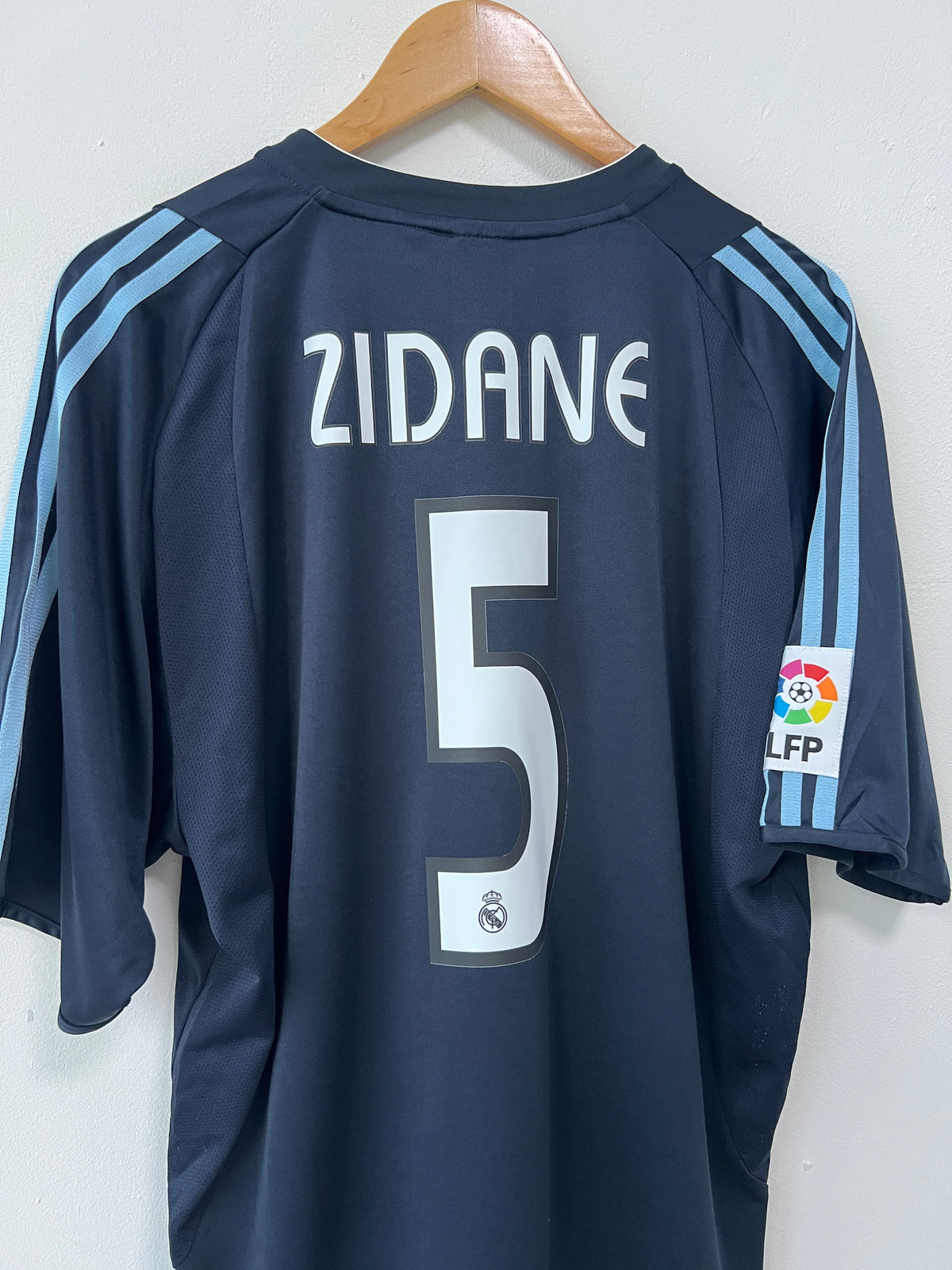 (L) Real Madrid 2003-04 Away Shirt Zidane #5