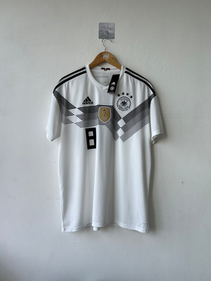 (XL) Germany 2018-19 Home Shirt Kroos #8 (NEW)