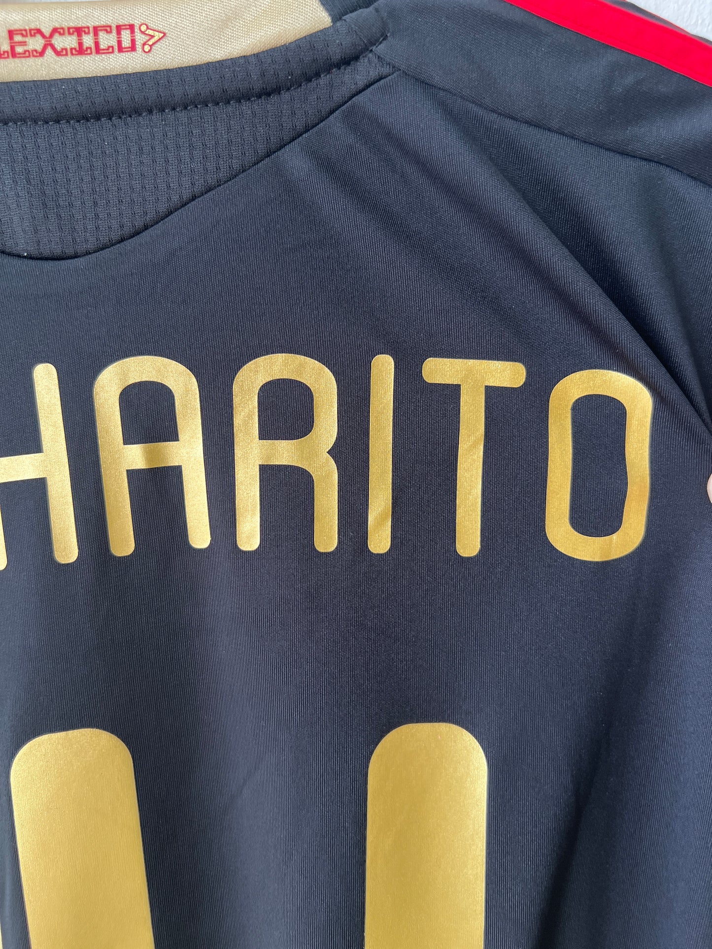 (L) Mexico 2011-13 Away Shirt Chicharito #14 (NEW)