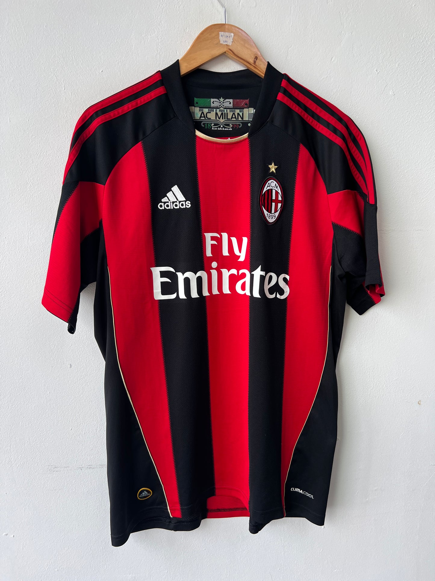 (M) AC Milan 2010-11 Home Shirt Ronaldinho #80