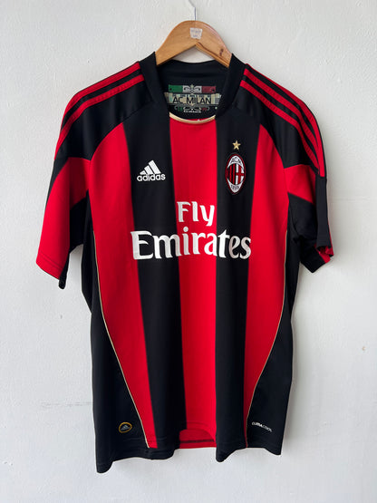 (M) AC Milan 2010-11 Home Shirt Ronaldinho #80