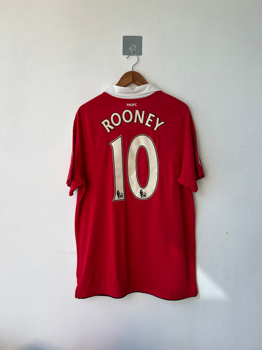 Manchester United 2010-11 Home Shirt Rooney #10 (L)
