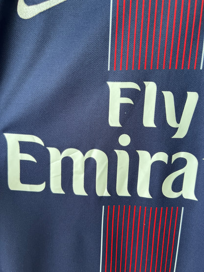 (M) PSG 2016-17 Home Shirt T. Silva #2