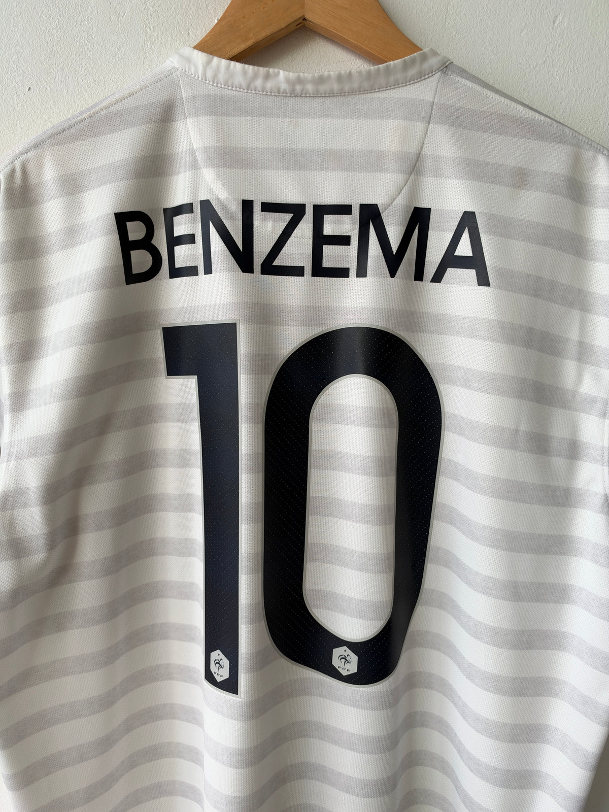(XL) France 2014-15 Away Shirt Benzema #10