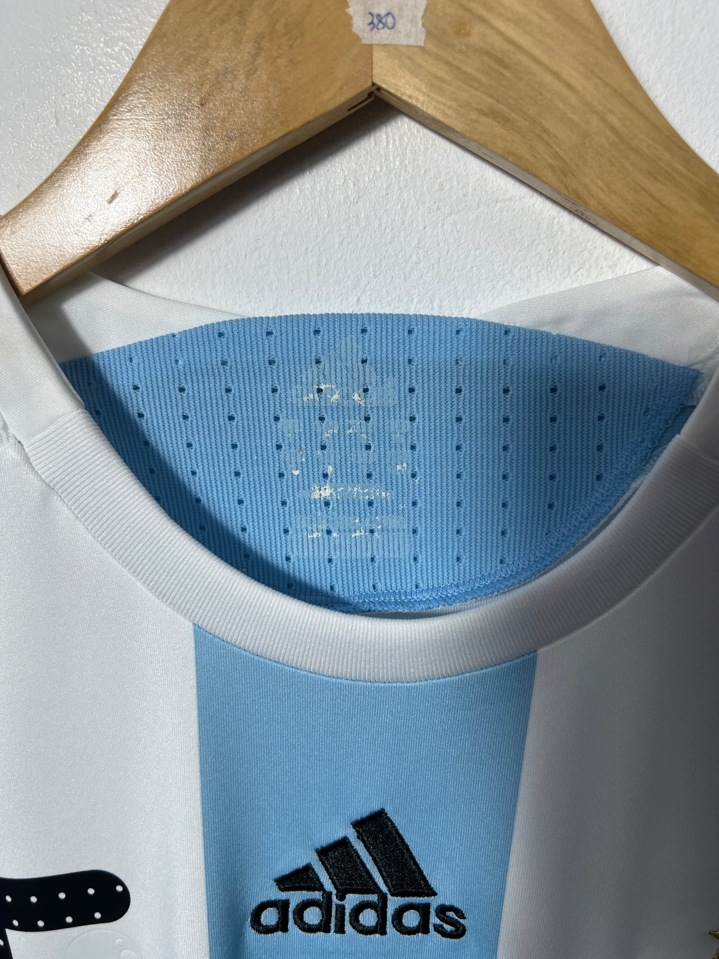 (M) Argentina 2007-09 Home Shirt Messi #15 (NEW)