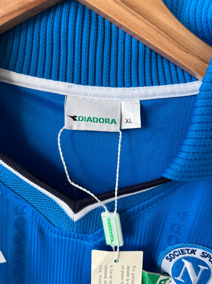 (XL) Napoli 2000-01 Home Shirt (NEW)