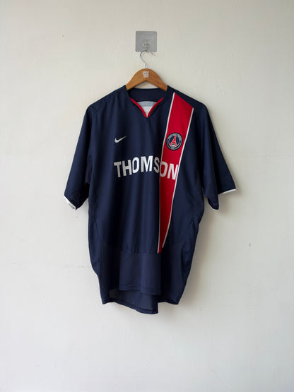 (L) PSG 2003-04 Home Shirt Heinze #2