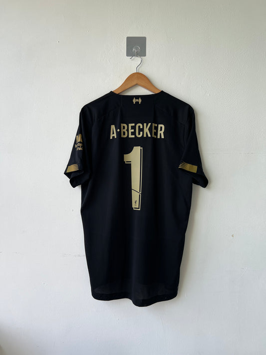 (L) Liverpool 2019-20 GK Shirt Alisson #1