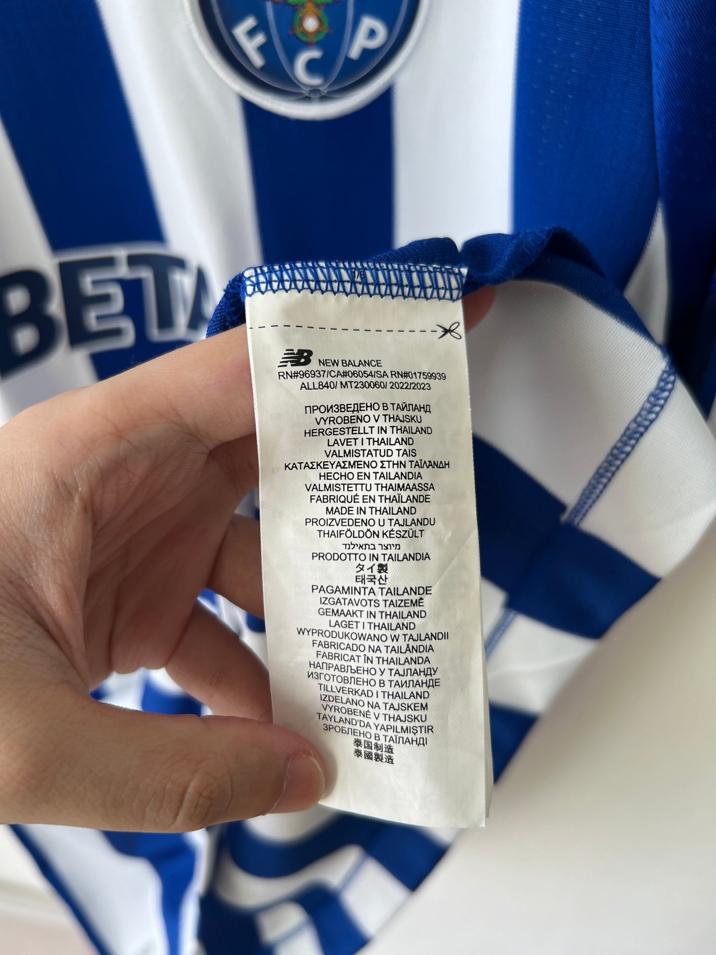 (L) Porto 2022-23 Home Shirt Pepe #3