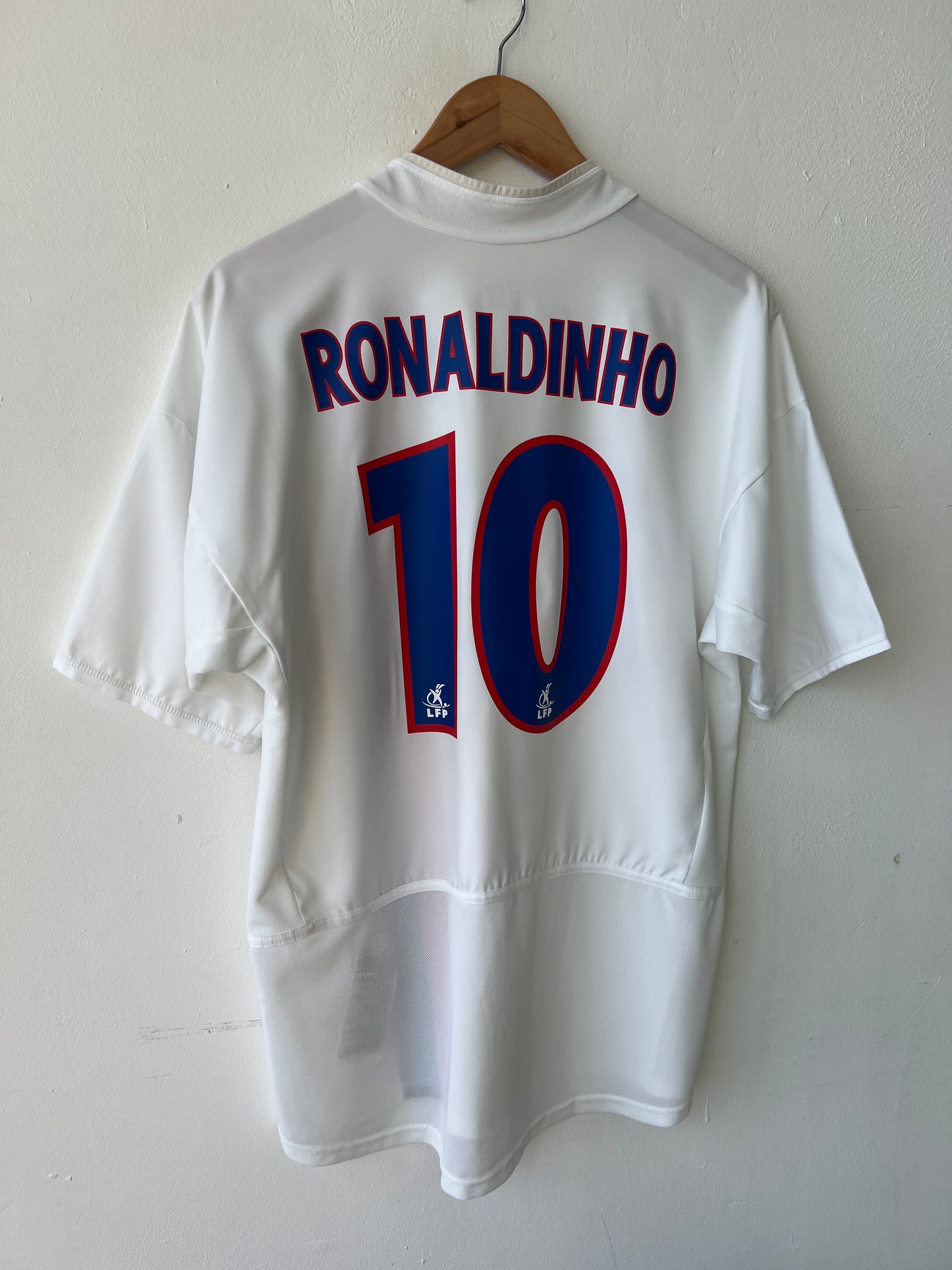 (M) PSG 2002-03 Away Shirt Ronaldinho #10
