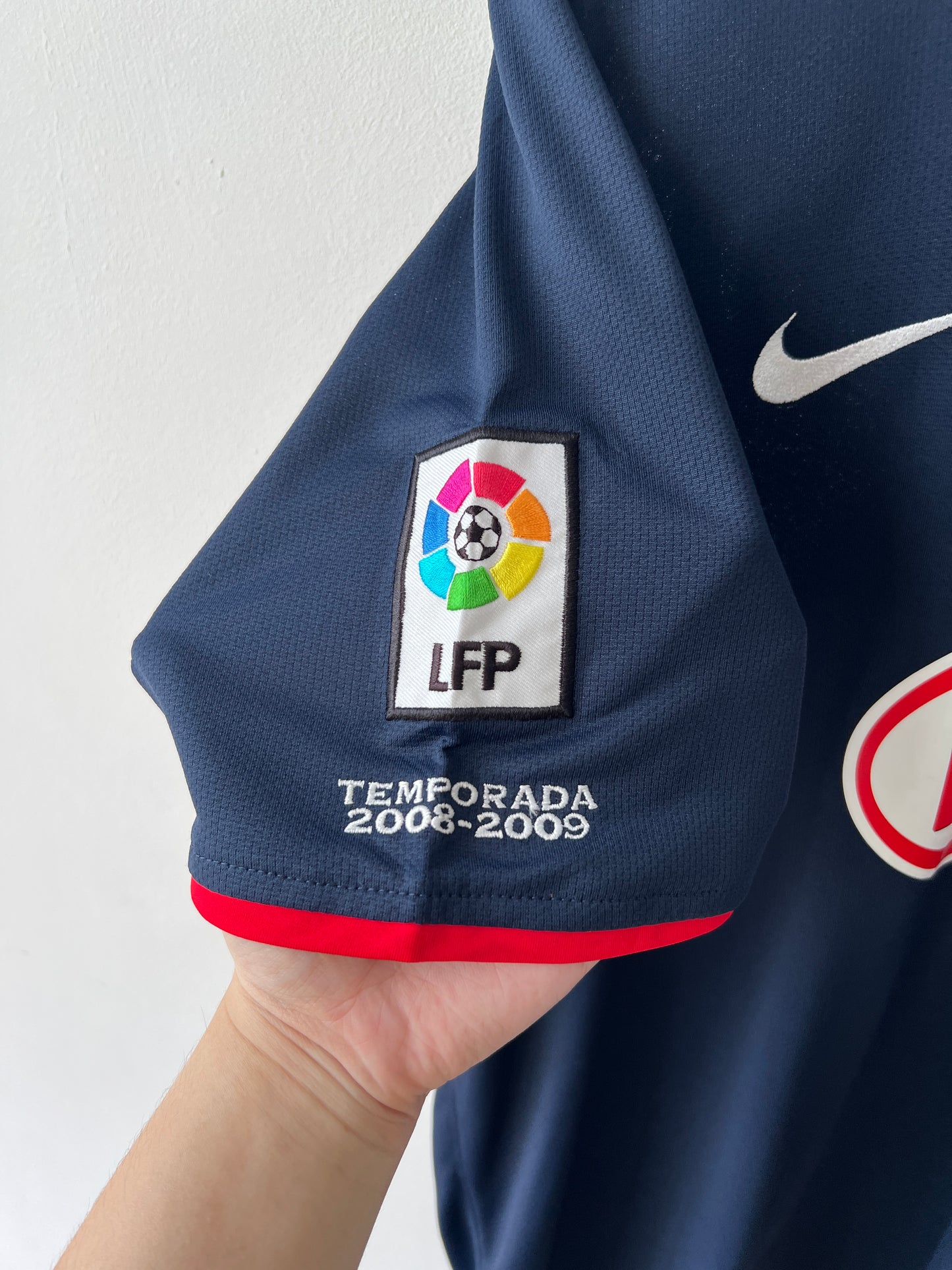 (L) Atletico Madrid 2008-09 Away Shirt Kun Aguero #10