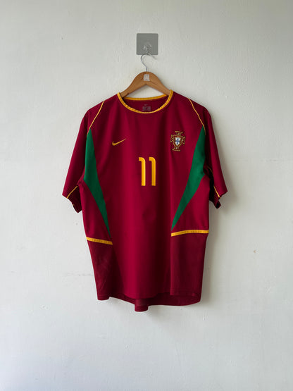 (M) Portugal 2002-04 Home Shirt C. Ronaldo #11