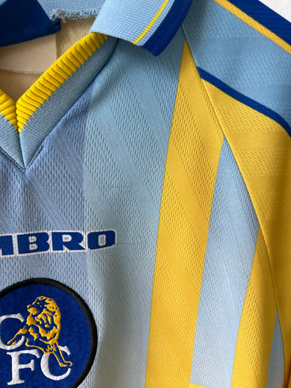 (XL) Chelsea 1996-97 Away Shirt Zola #25