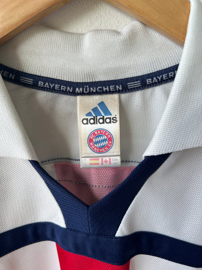 (L) Bayern Munich 2000-02 Away Shirt Hargreaves #23