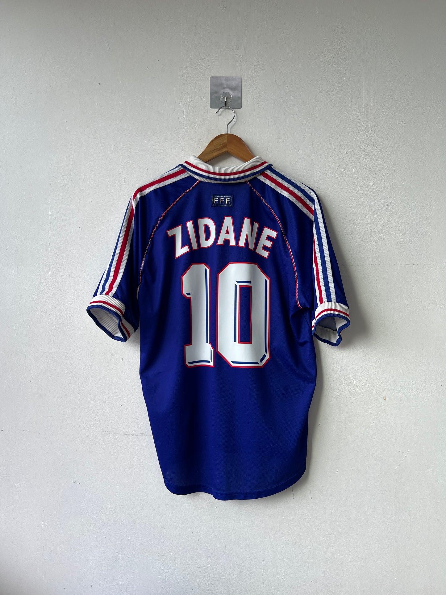 (M) France 1998-00 Home Shirt Zidane #10
