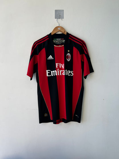 (M) AC Milan 2010-11 Home Shirt Ronaldinho #80