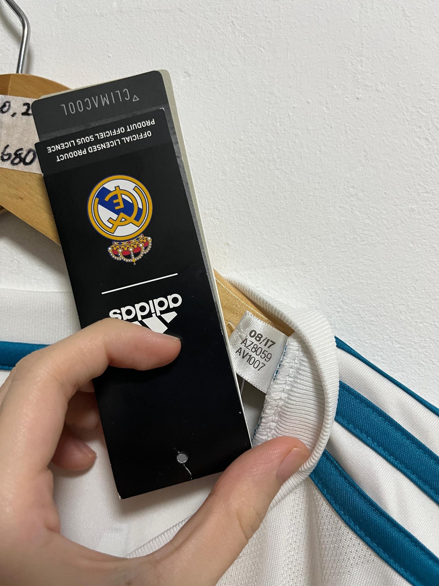 Real Madrid 2017-18 Home UCL MDT Shirt Ronaldo #7 (NEW) (M)