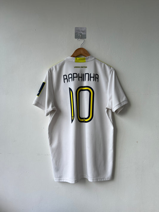 (XL) Leeds United 2021-22 Home Shirt Raphinha #10