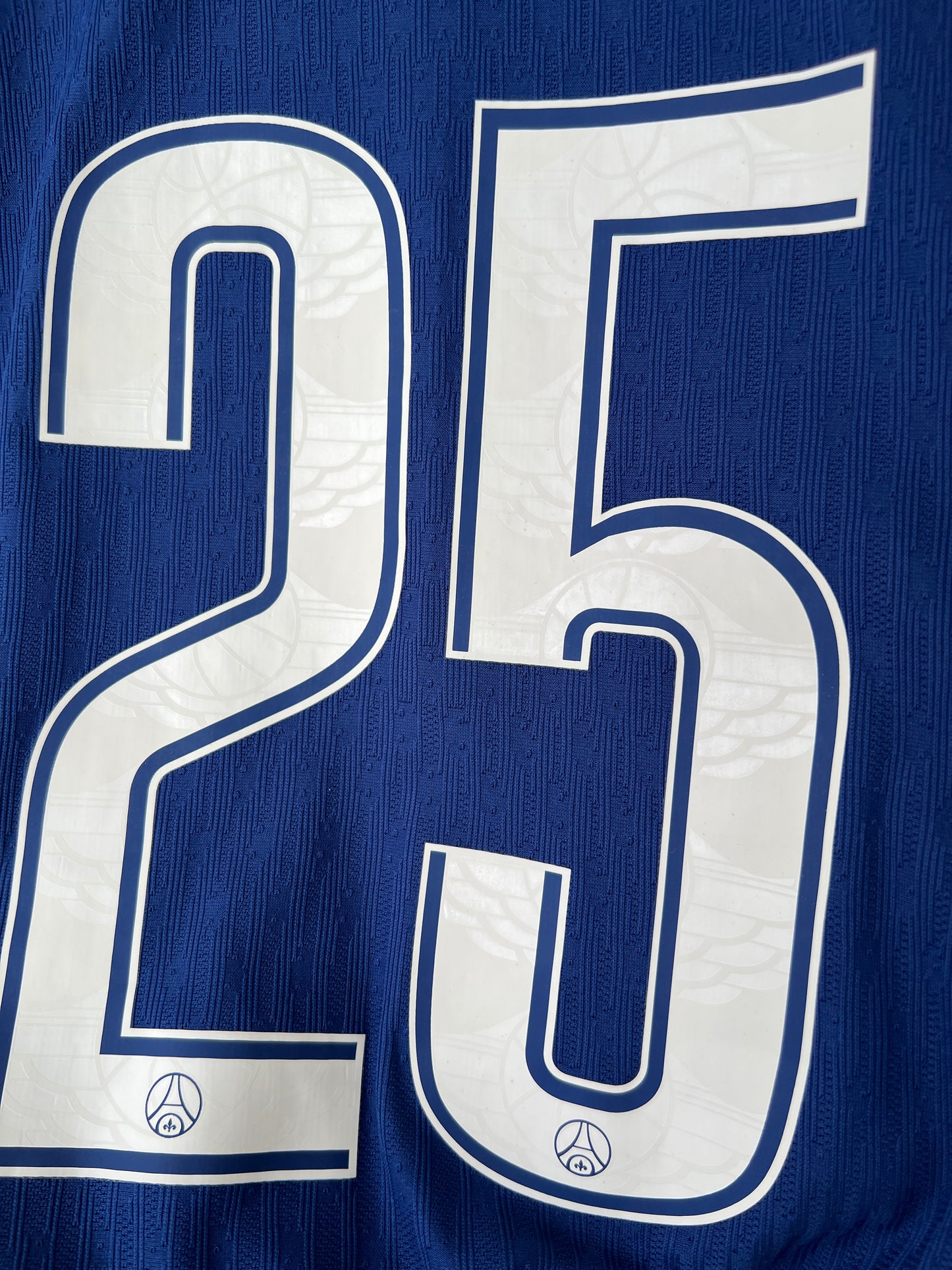 (L) PSG 2024-25 Fourth Long Sleeve Player Version Shirt N. Mendes #25 (NEW)