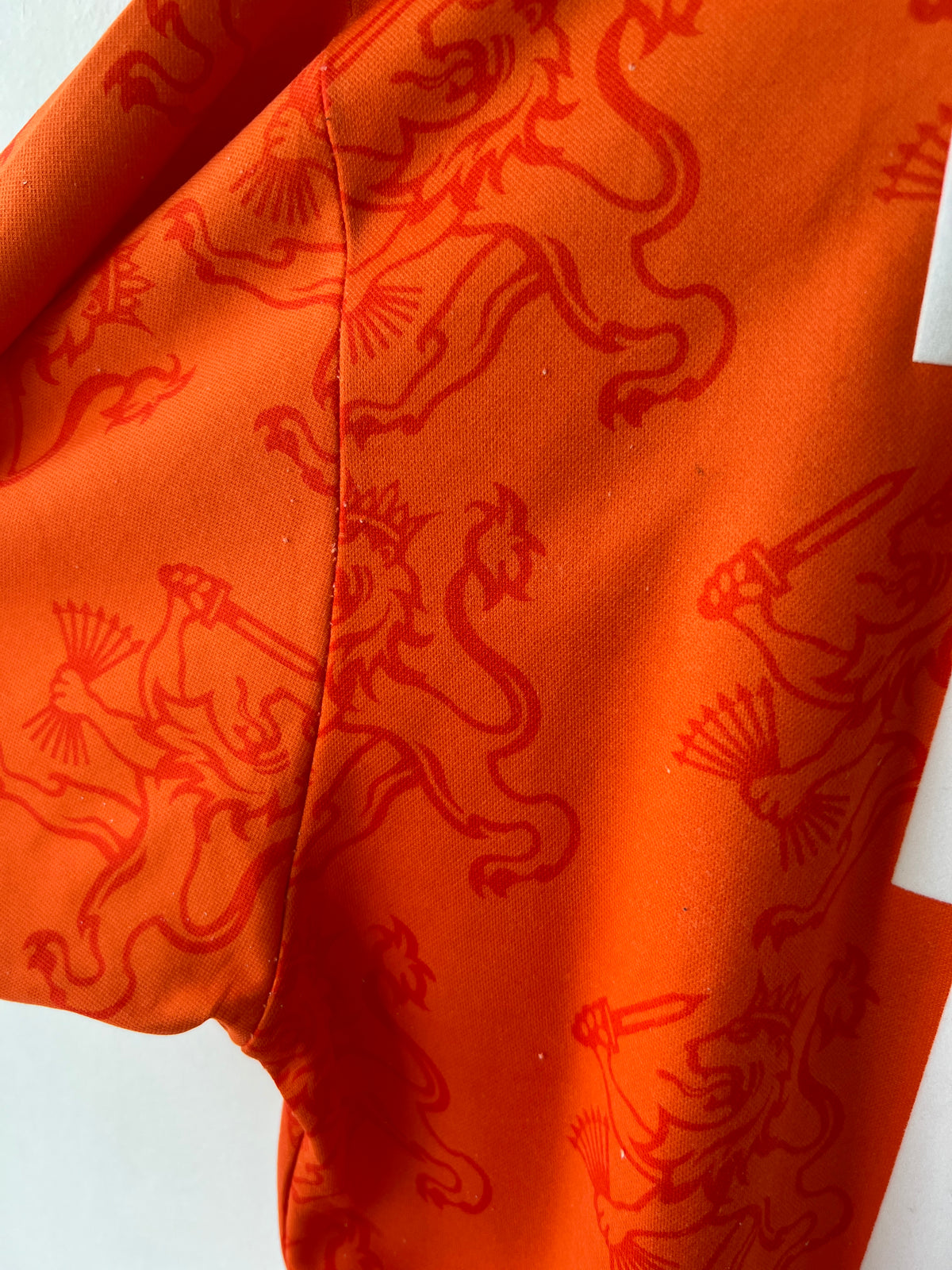 (L) Netherlands 1994 Home Shirt Bergkamp #10